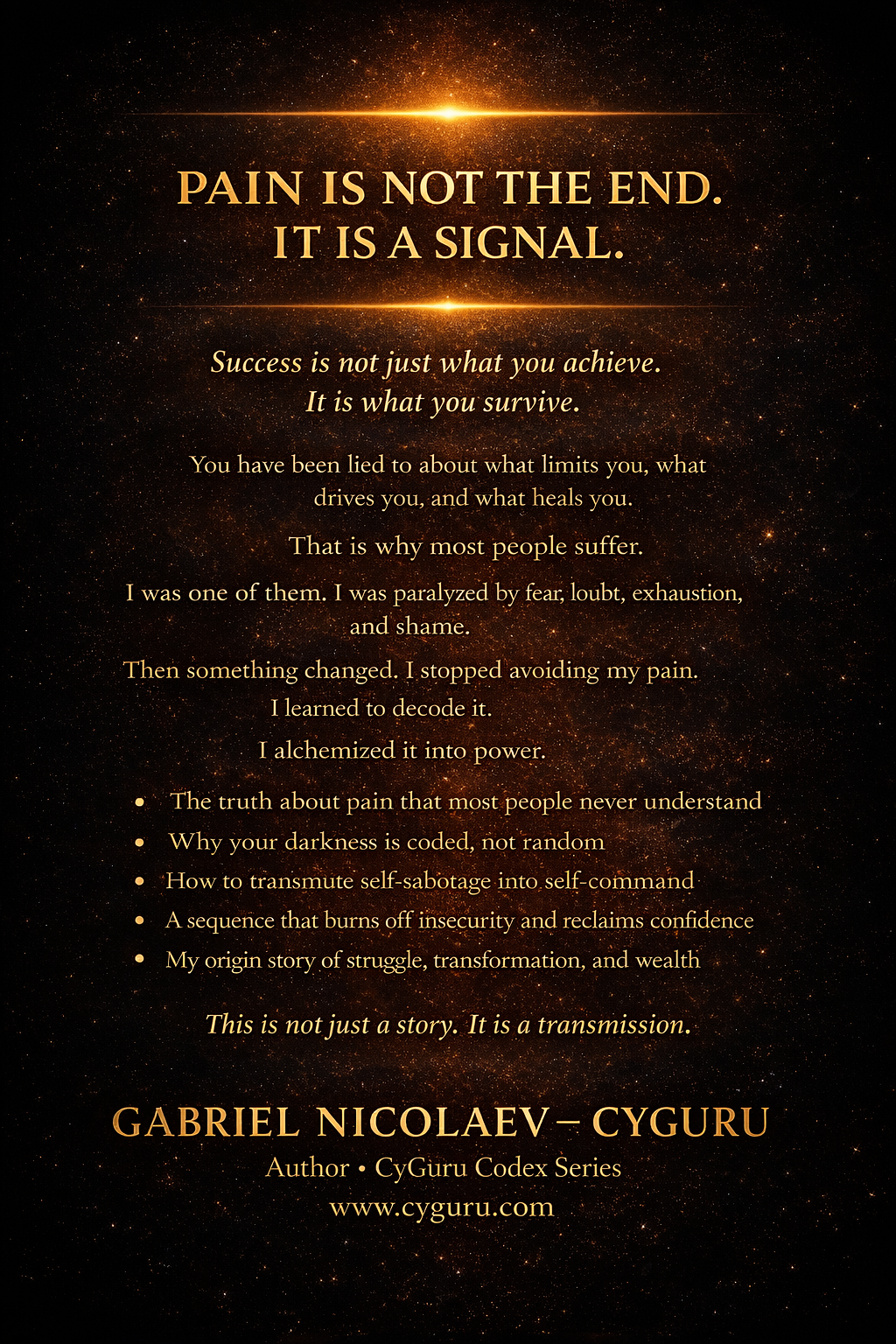 The Life Code of CYGURU