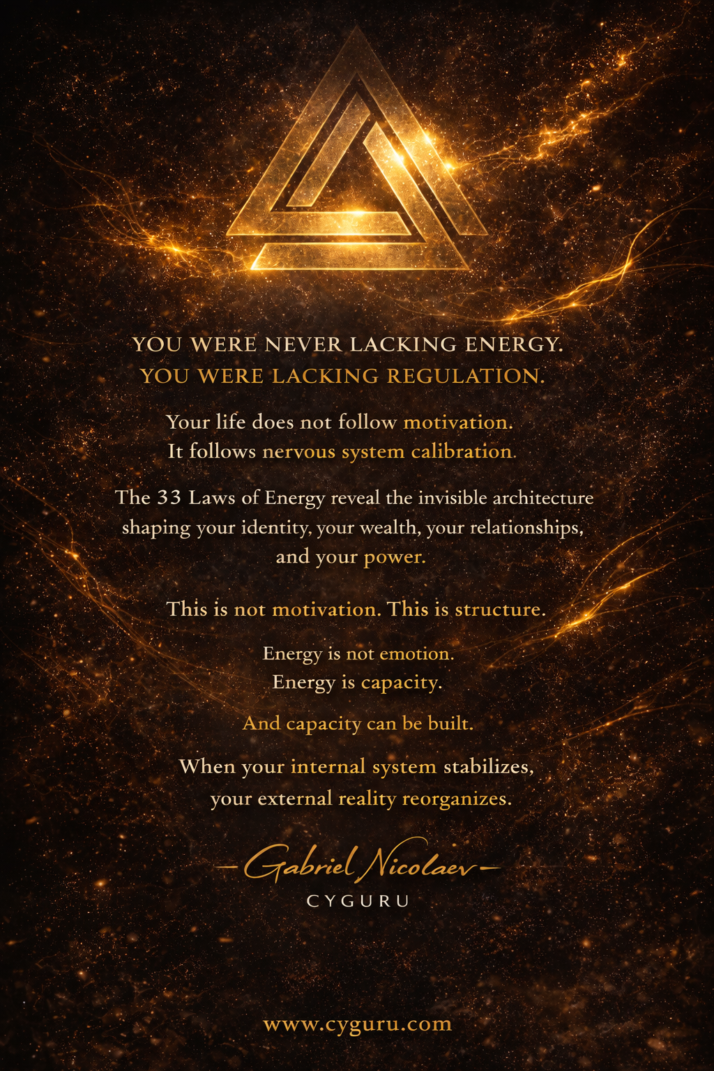 THE 33 LAWS OF ENERGY