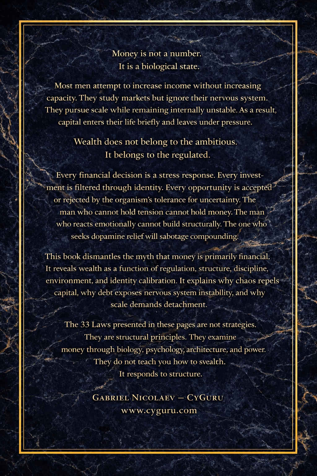 THE 33 LAWS OF MONEY