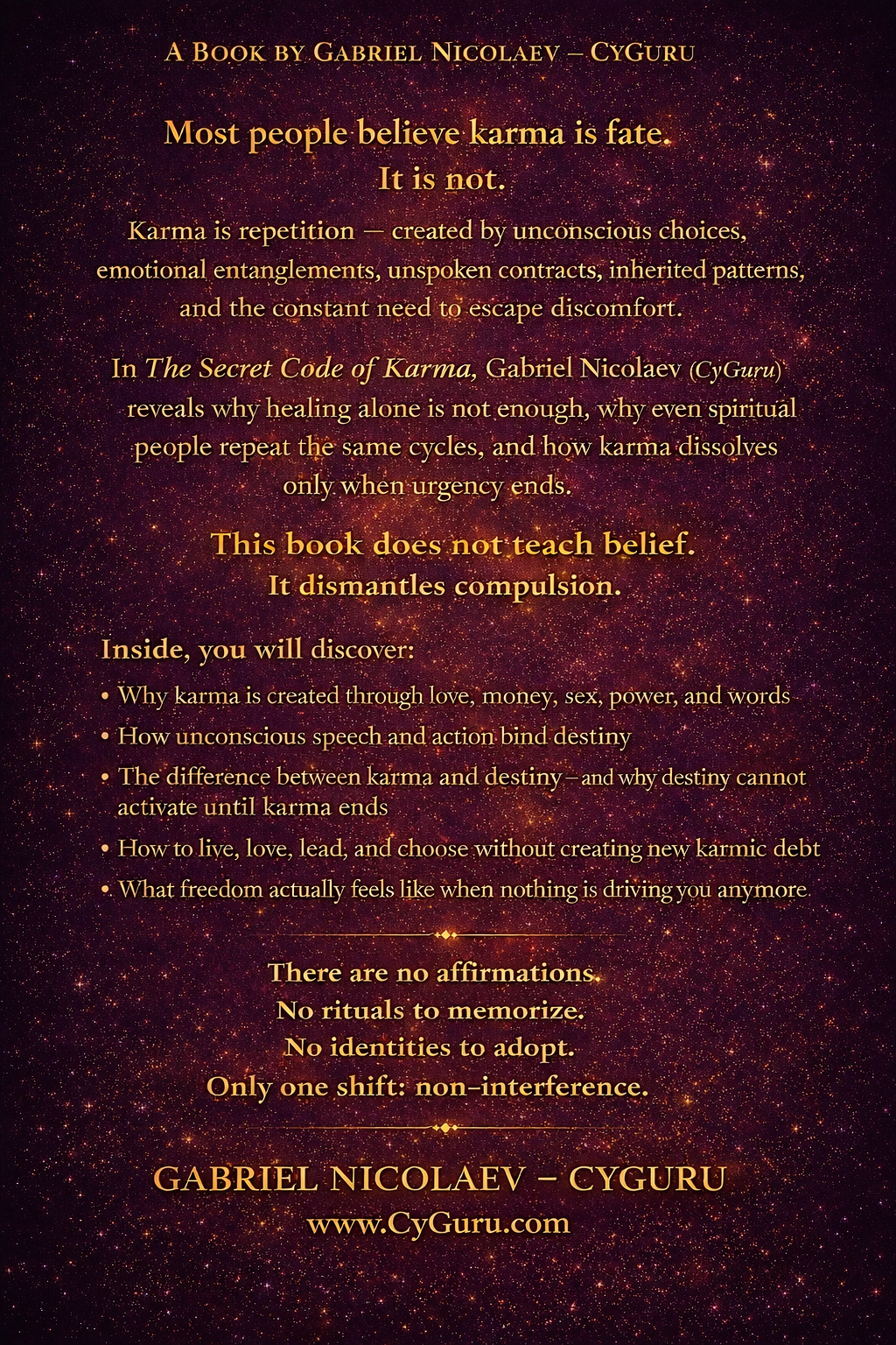 The Secret Code Of Karma