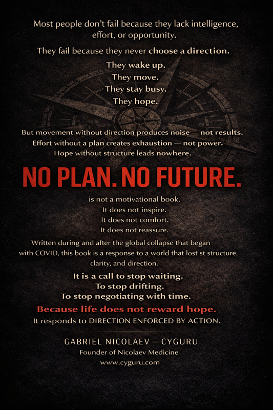 NO PLAN, NO FUTURE
