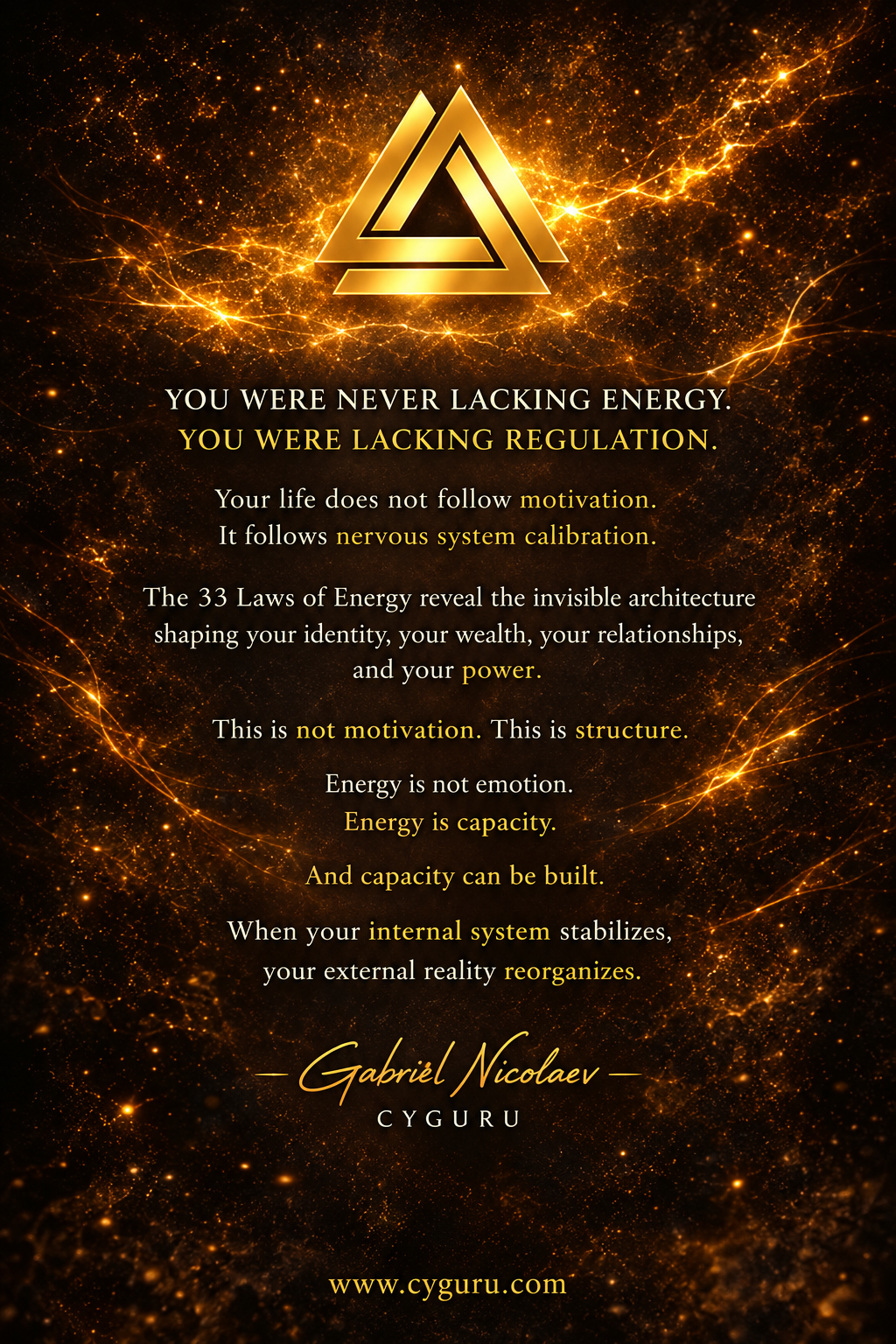 THE 33 LAWS OF ENERGY