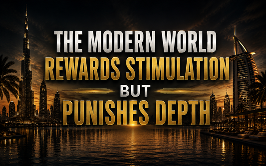 The Modern World Rewards Stimulation But Punishes Depth