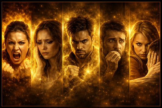 All Negative Emotions Explained – The Energetic Map of the Human Being