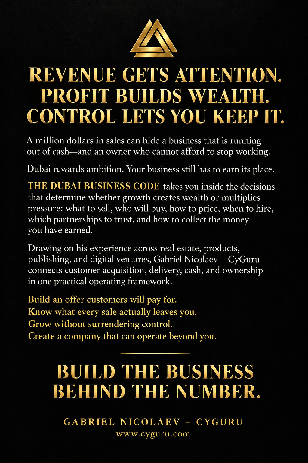 THE DUBAI BUSINESS CODE