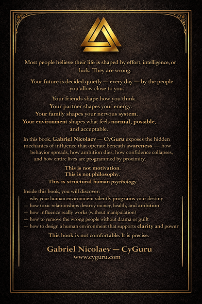 SHOW ME YOUR FRIENDS AND I WILL SHOW YOU THE FUTURE