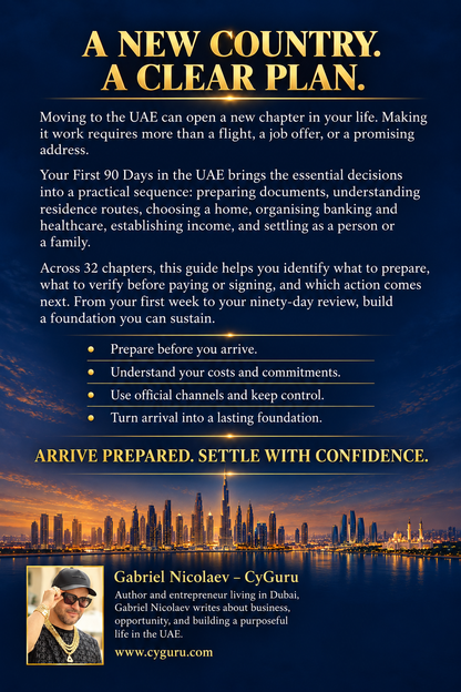 YOUR FIRST 90 DAYS IN THE UAE