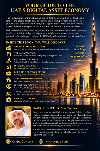 CRYPTO IN THE UAE — Digital Assets, Blockchain, Regulation & Investment