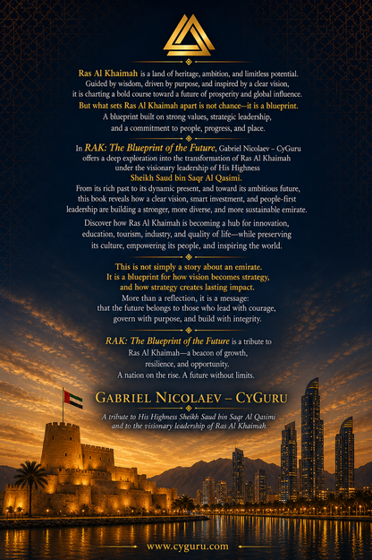 RAK - RAS AL KHAIMAH: THE BLUEPRINT OF THE FUTURE
