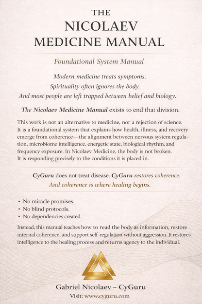 The Nicolaev Medicine Manual