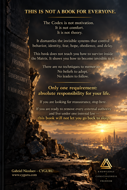 THE CODEX — MATRIX EXIT